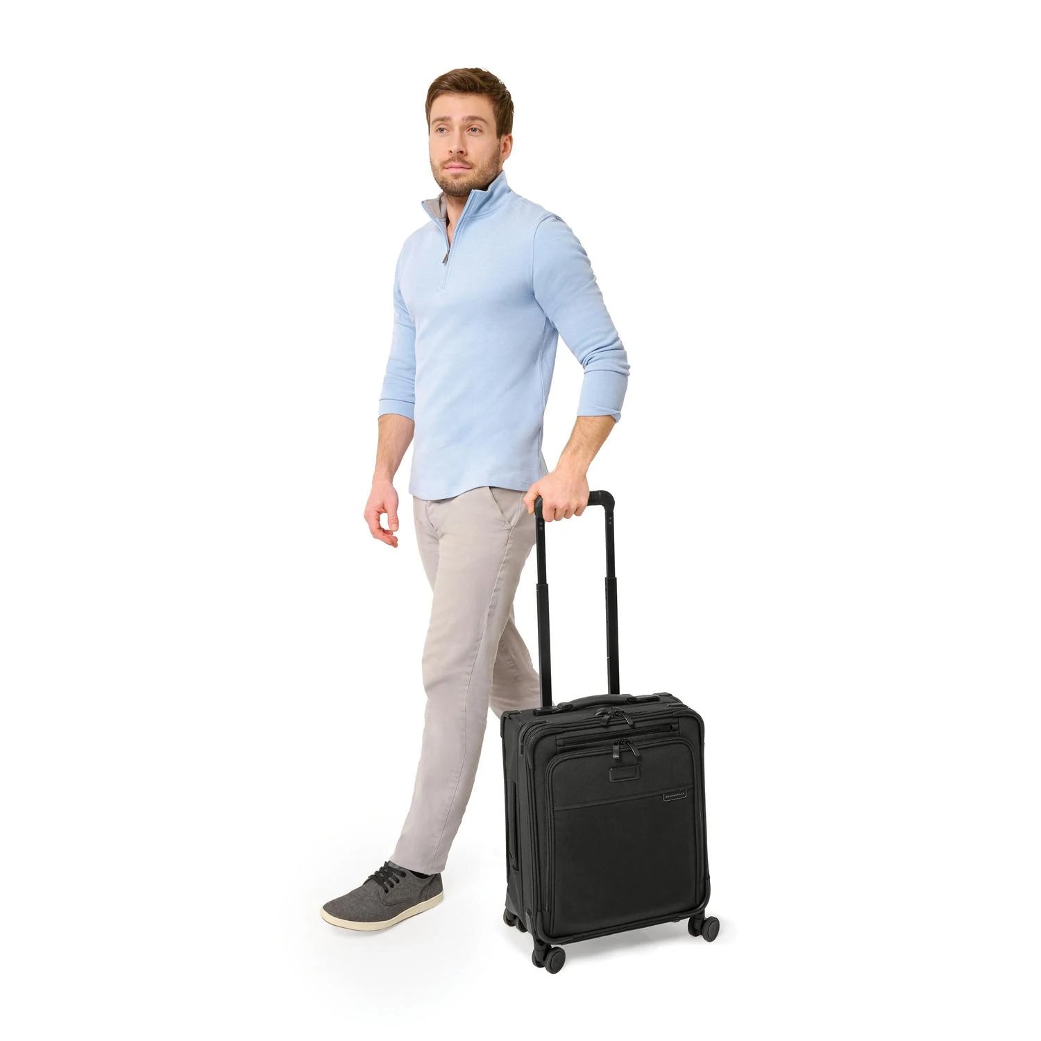 Briggs & Riley Baseline BLU119CXSP Compact Carry-On Spinner view 6
