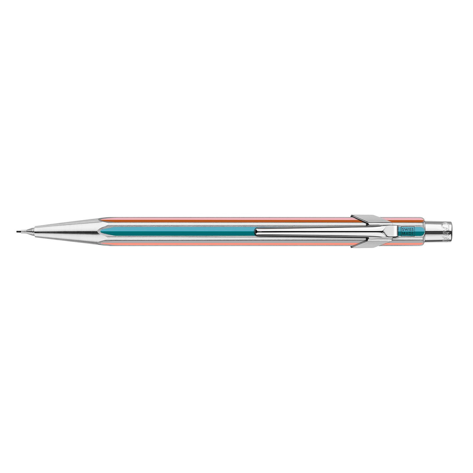 Caran D' Ache 849™ Mechanical Pencil Paul Smith Grey Silver (0.5mm) view 3