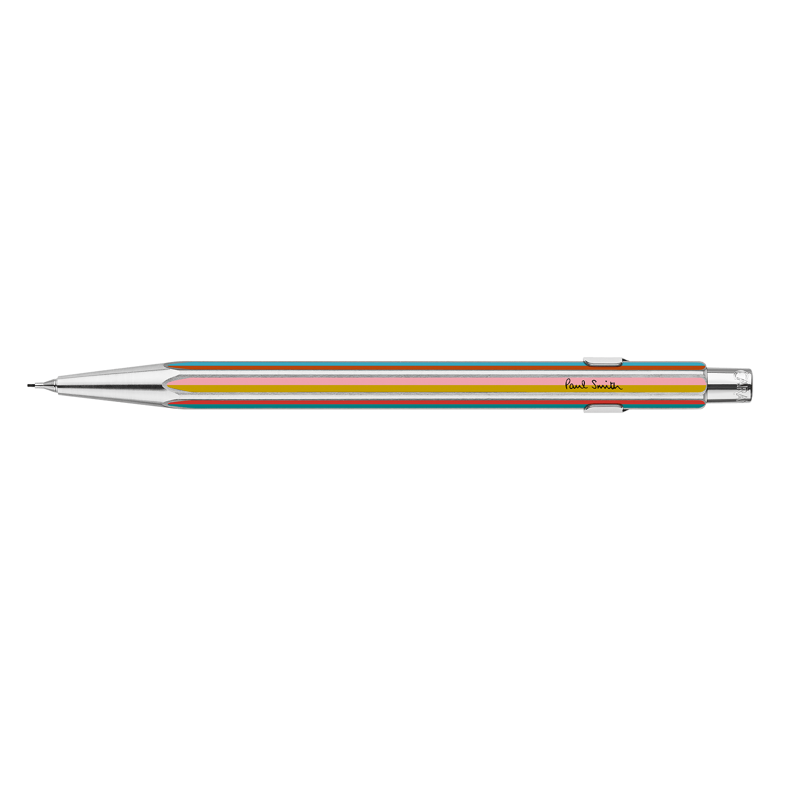 Caran D' Ache 849™ Mechanical Pencil Paul Smith Grey Silver (0.5mm) view 4