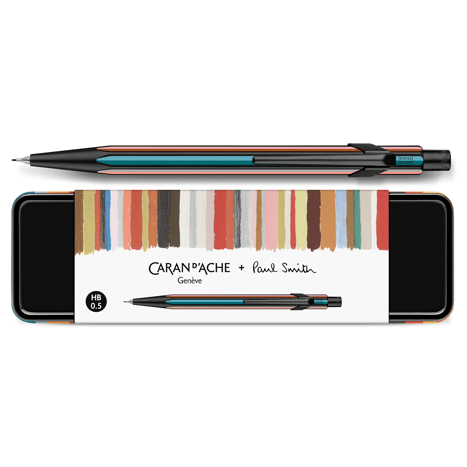 Caran D' Ache 849™ Mechanical Pencil Paul Smith Black (0.5mm) view 2
