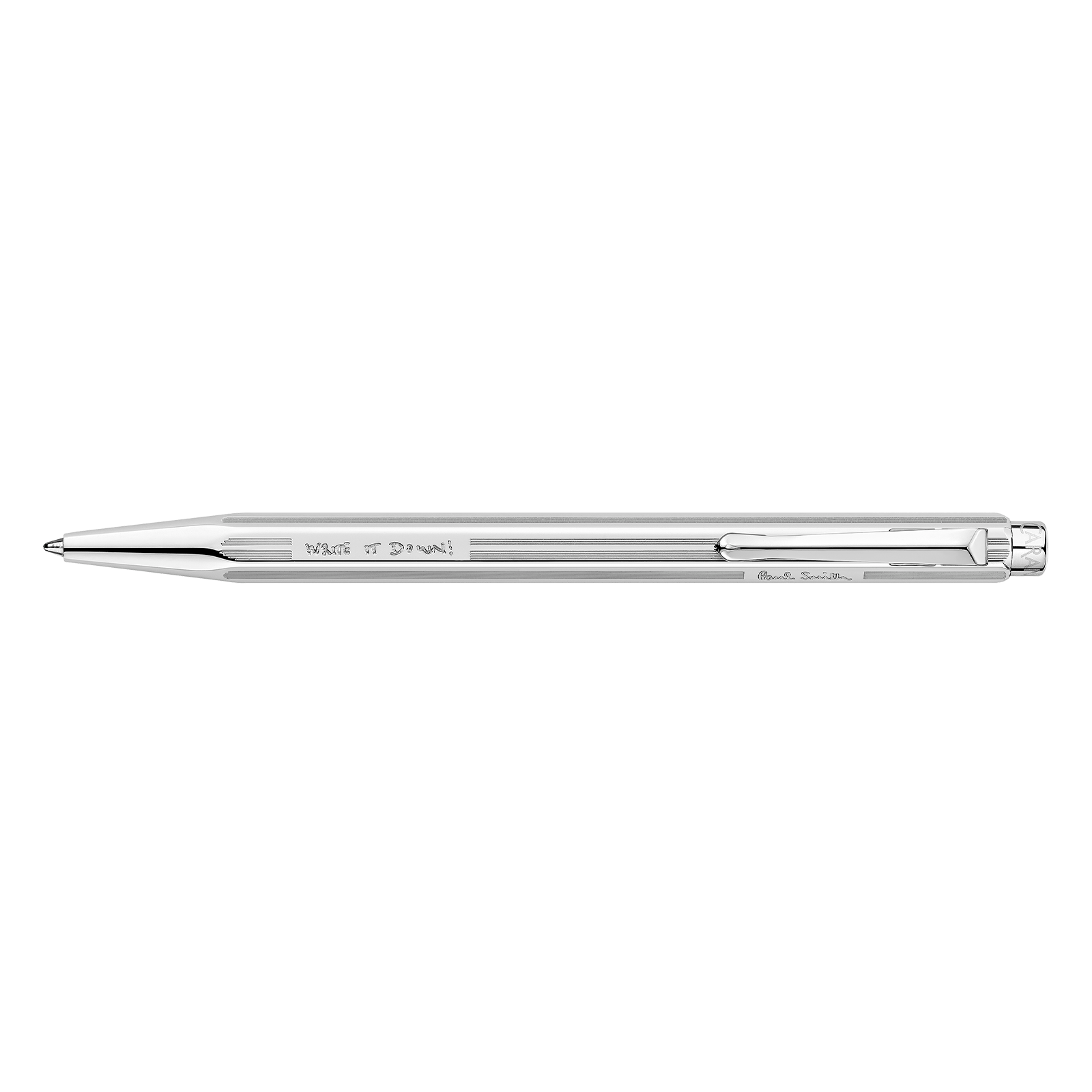 Caran D'Ache Ecridor PAUL SMITH Limited Edition Ballpoint and Leather Pouch Gift Set view 4