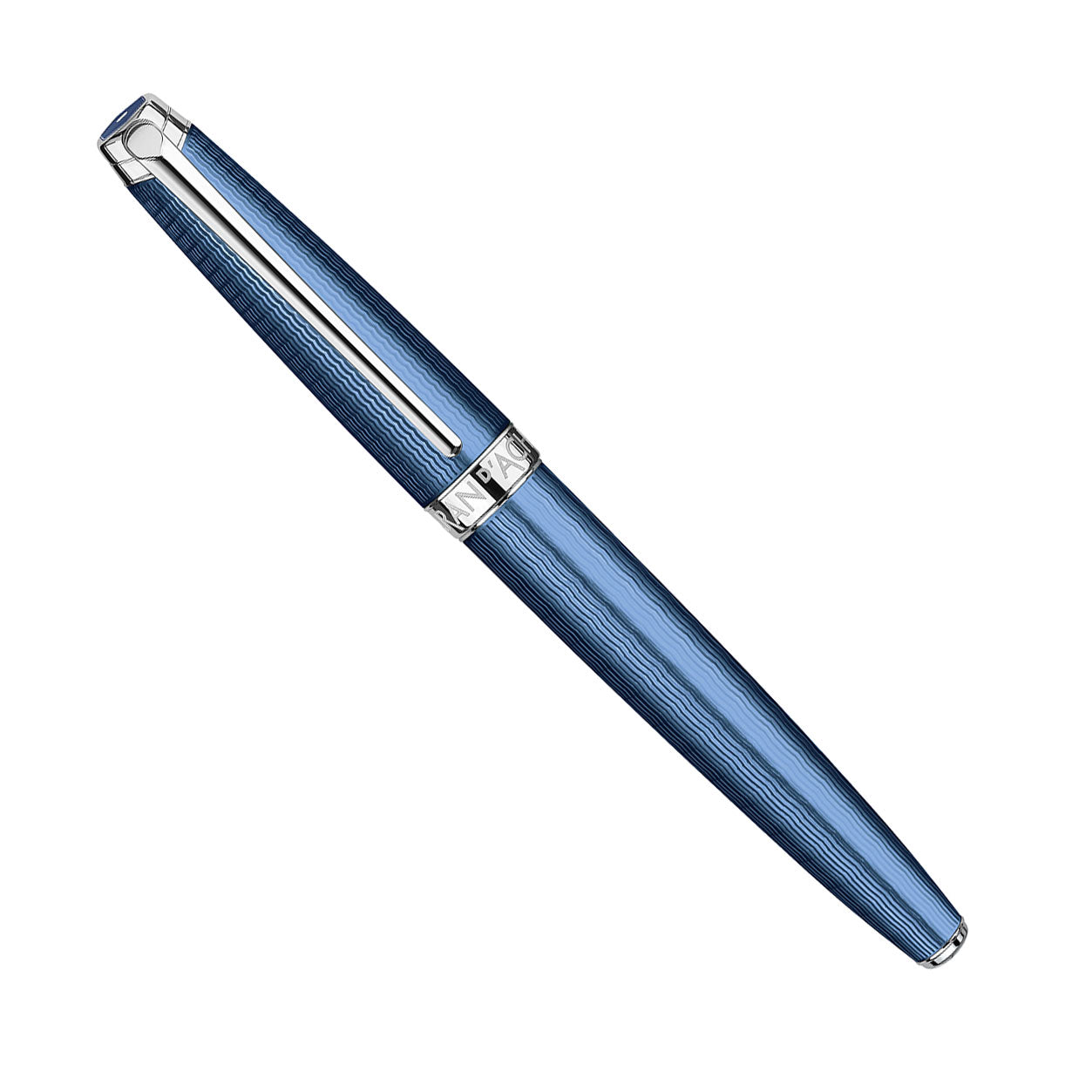 Caran d'Ache Leman Grand Blue Fountain Pen view 2