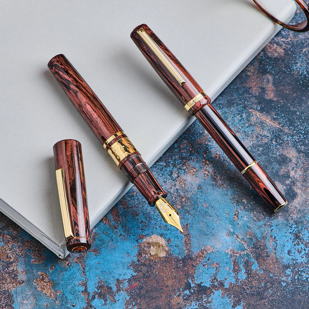 Esterbrook Model J The Old-Fashioned Collection Fountain Pen Ebonite Brown view 3