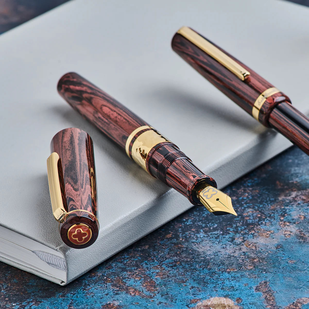 Esterbrook Model J The Old-Fashioned Collection Fountain Pen Ebonite Brown view 5