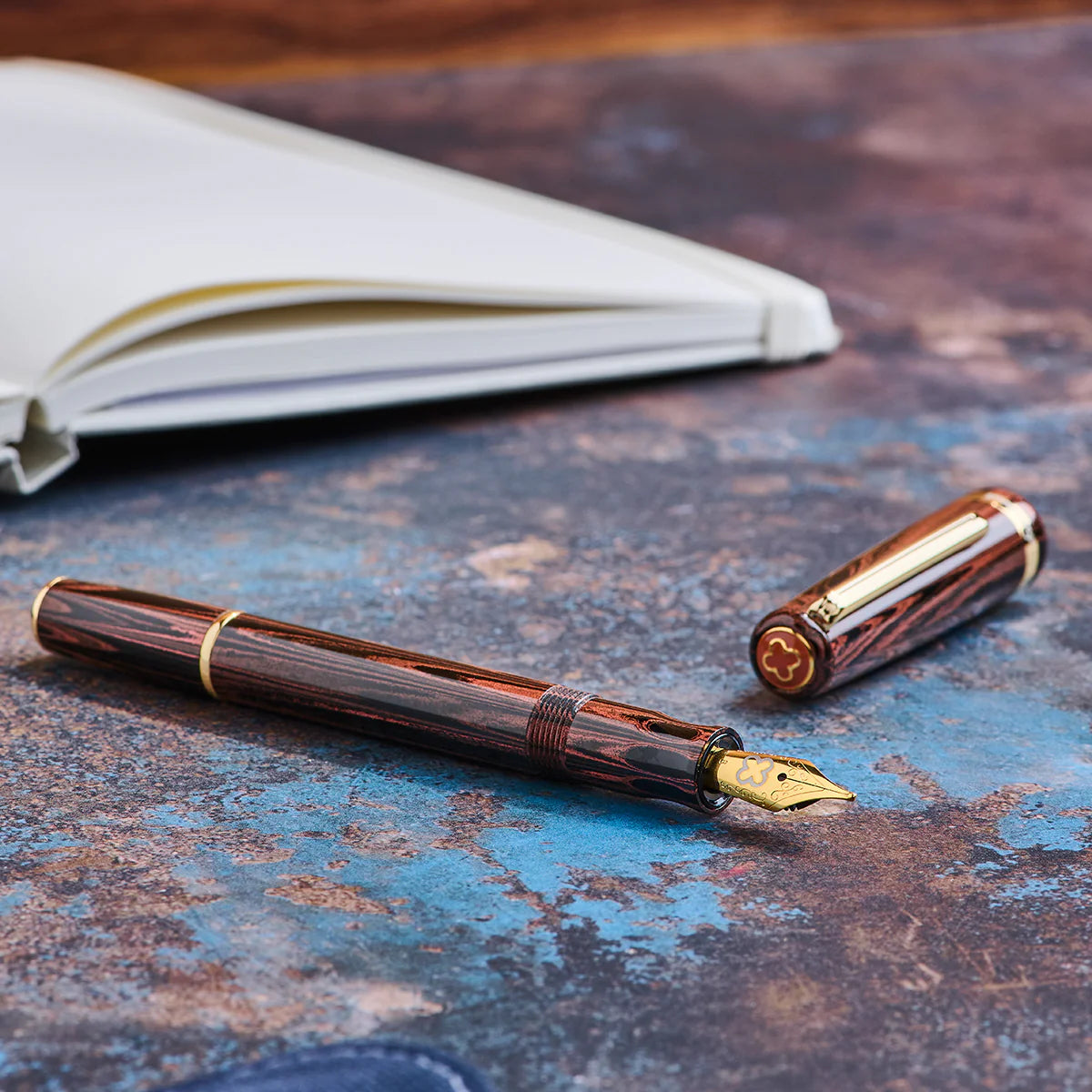 Esterbrook Model J JR The Old-Fashioned Collection Fountain Pen Ebonite Brown view 2