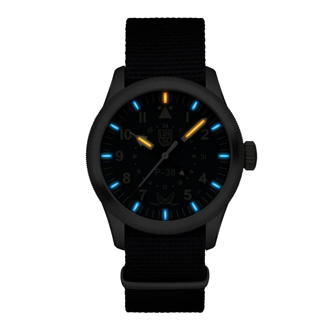 Luminox P-38 Lightning x Volition America P-38 LIGHTNING®, The Guardian, 42 mm XA.9521.VOL view 2