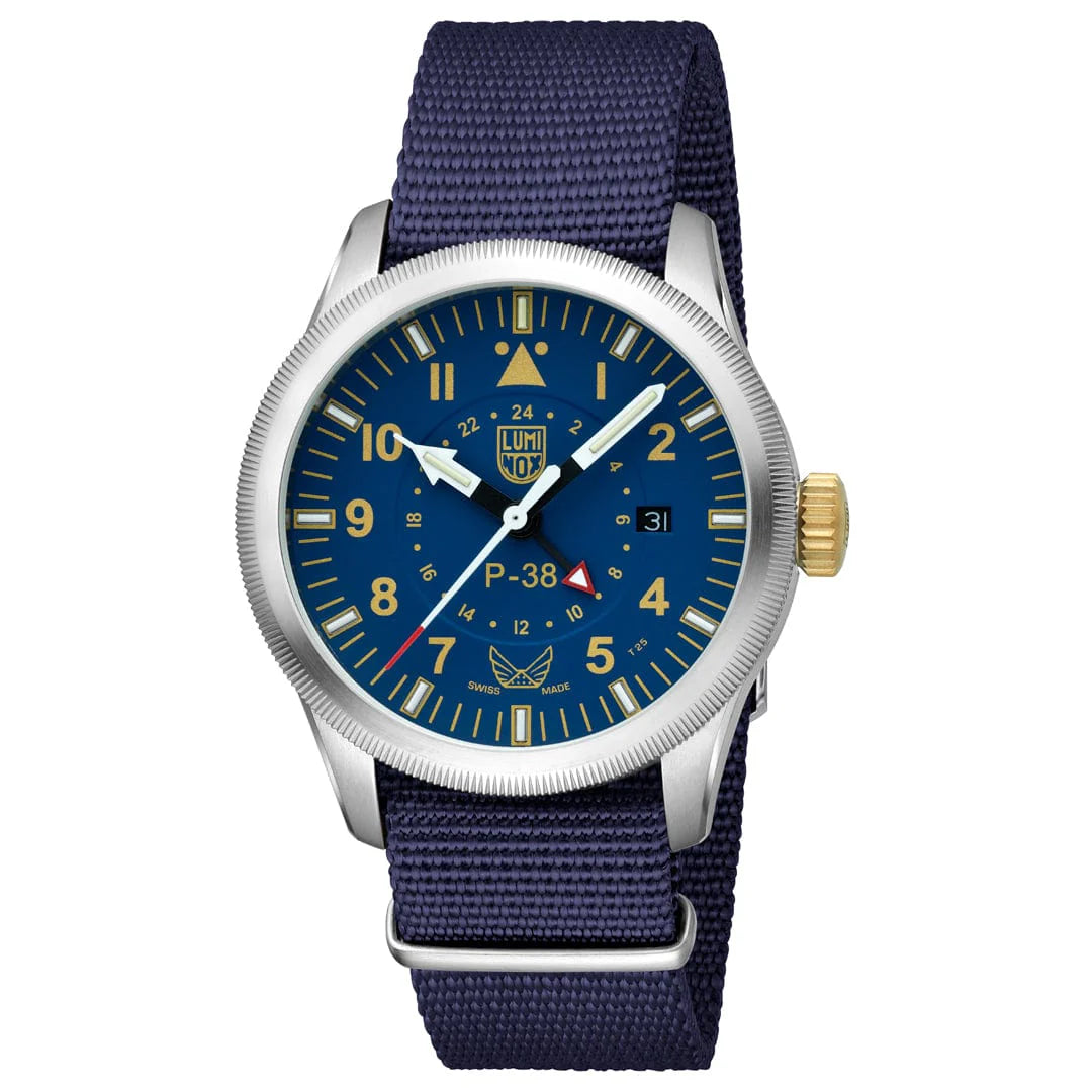Luminox P-38 Lightning x Volition America P-38 LIGHTNING®, The Guardian, 42 mm XA.9521.VOL view 3
