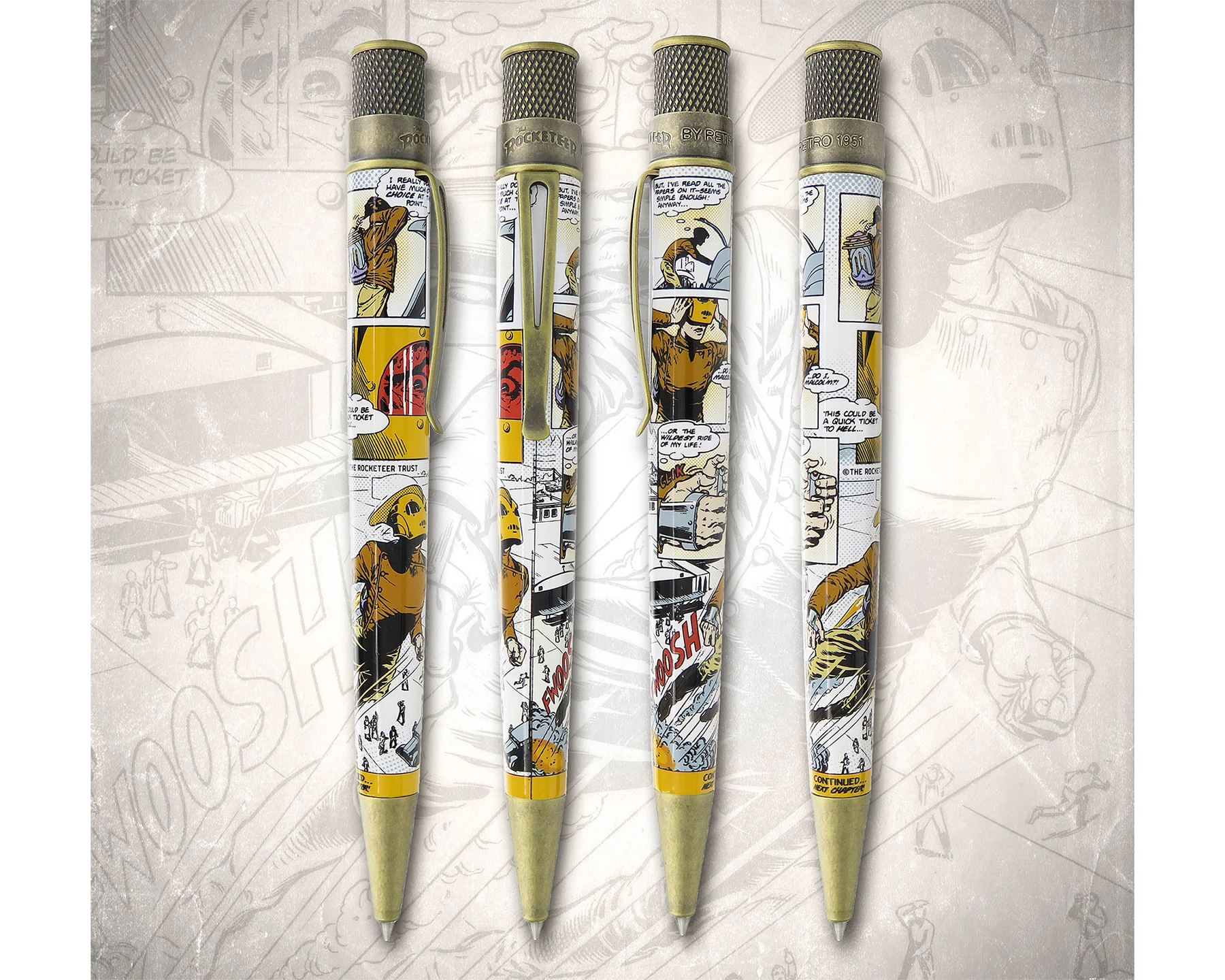 Retro 1951 Tornado Popper™ Limited Edition The Rocketeer - First Flight Rollerball view 5