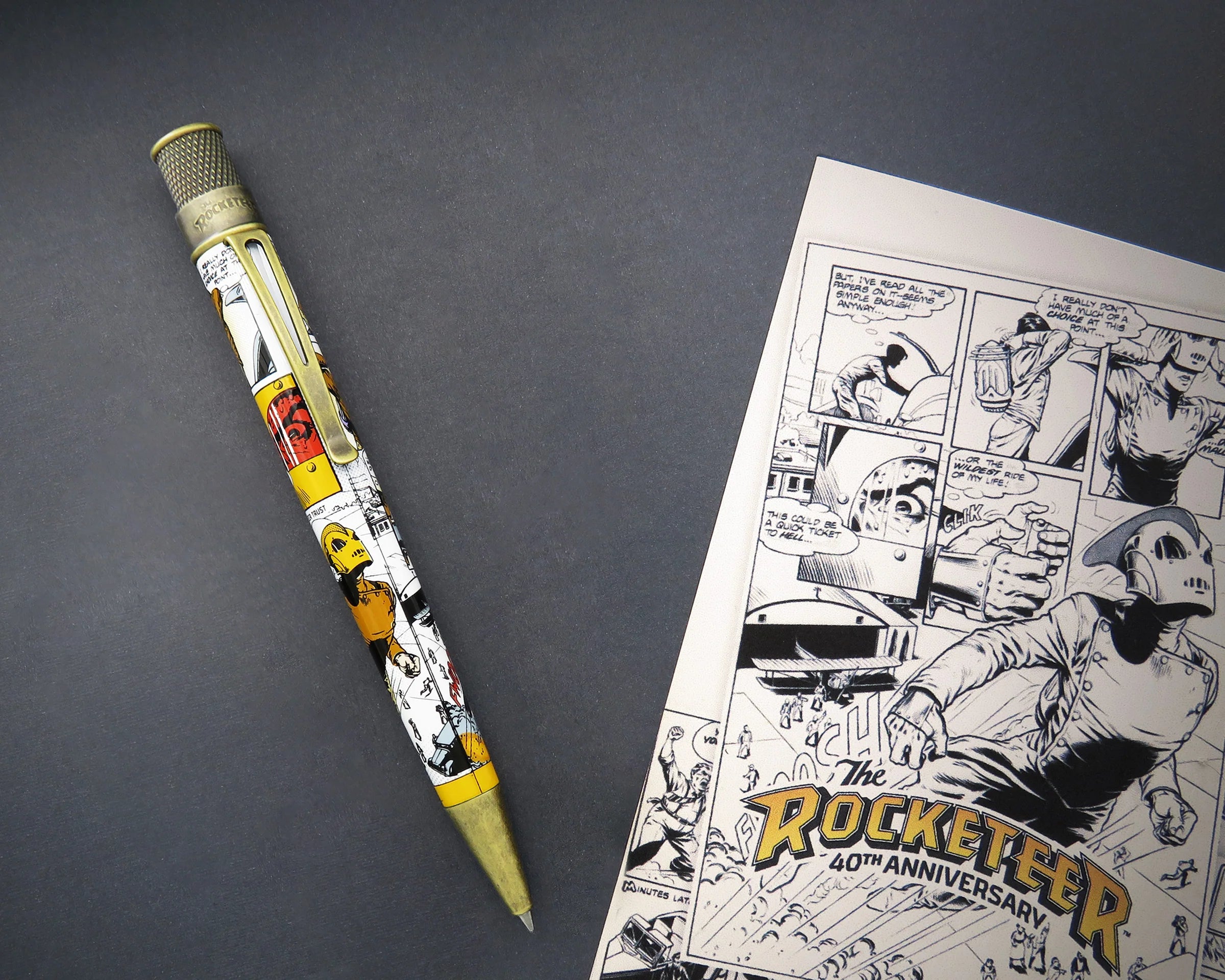 Retro 1951 Tornado Popper™ Limited Edition The Rocketeer - First Flight Rollerball view 6